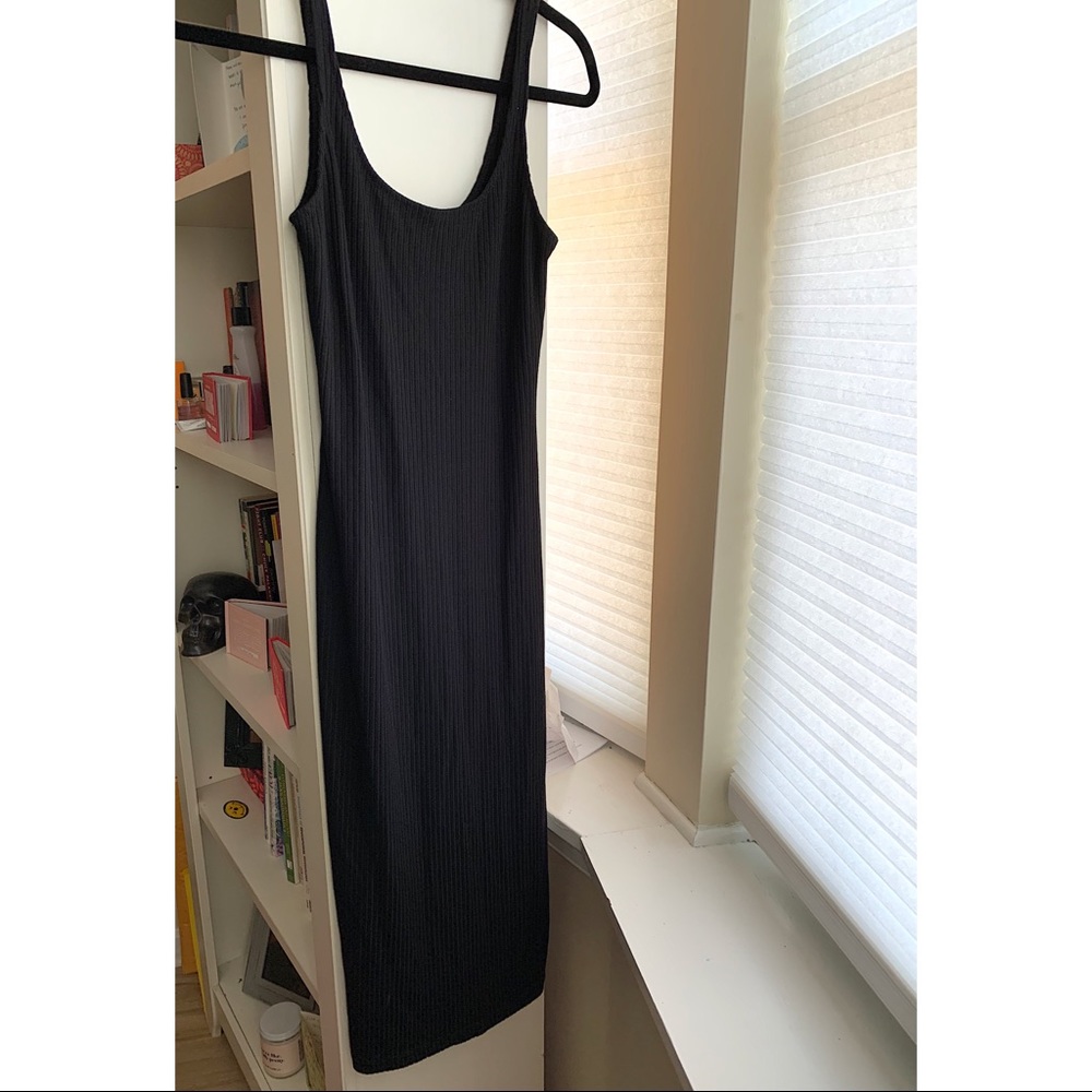 Urban Outfitters Ribbed Midi Body Con Dress